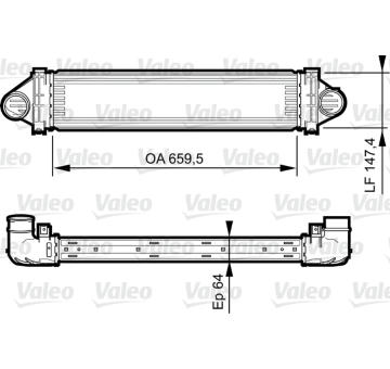 chladič turba VALEO 818240