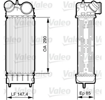 chladič turba VALEO 818241