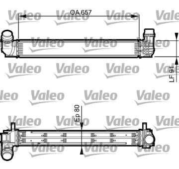 chladič turba VALEO 818269