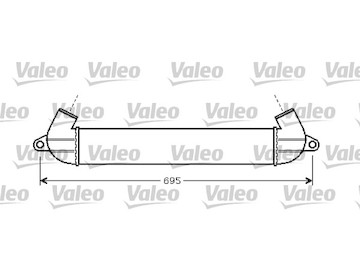 Chladič turba VALEO 818712