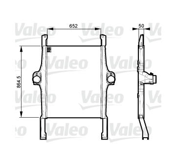 Chladič turba VALEO 818735