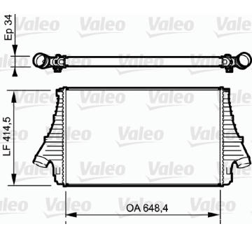 Chladič turba VALEO 818818