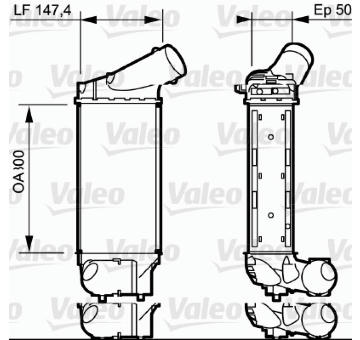 chladič turba VALEO 818836