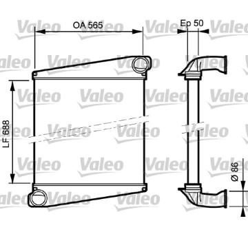 Chladič turba VALEO 818873