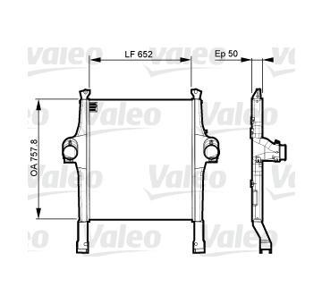 chladič turba VALEO 818880