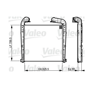 chladič turba VALEO 818883