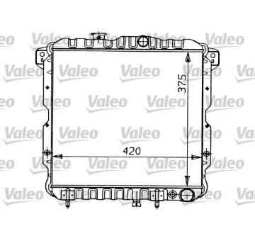 Chladič, chlazení motoru VALEO 819119