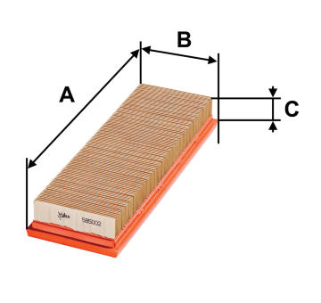 Vzduchový filter VALEO 585002