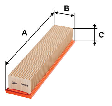 Vzduchový filtr VALEO 585003