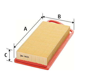 Vzduchový filter VALEO 585005