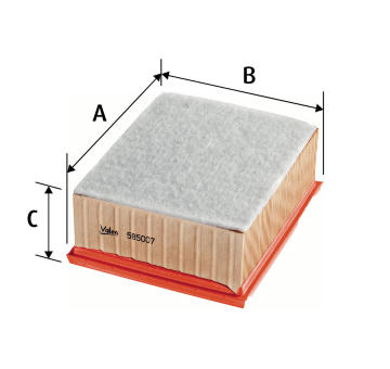 Vzduchový filter VALEO 585007