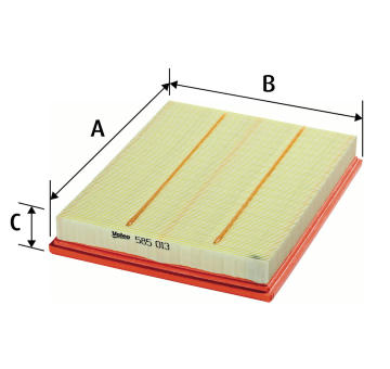 Vzduchový filter VALEO 585013
