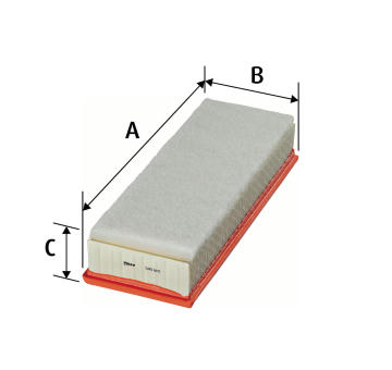 Vzduchový filter VALEO 585015