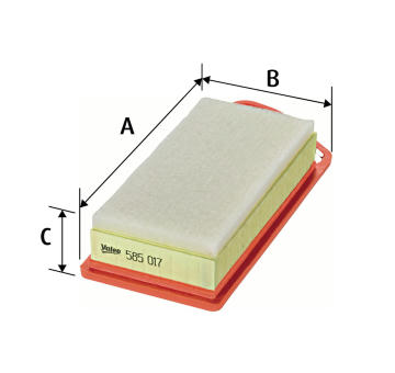 Vzduchový filter VALEO 585017