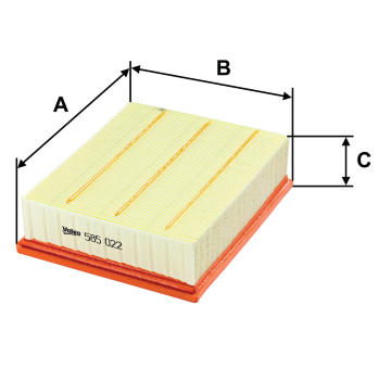 Vzduchový filtr VALEO 585022