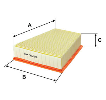 Vzduchový filter VALEO 585024