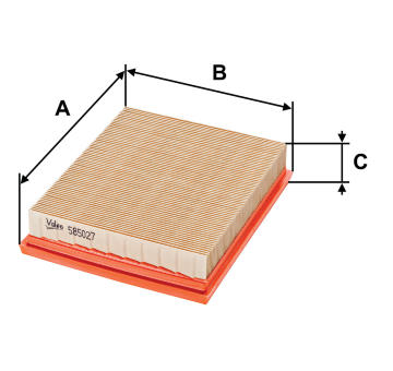 Vzduchový filter VALEO 585027