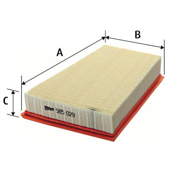 Vzduchový filter VALEO 585029