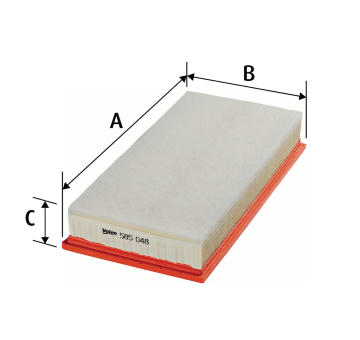 Vzduchový filter VALEO 585048