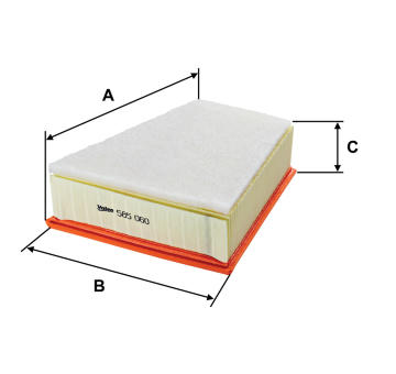 Vzduchový filter VALEO 585060