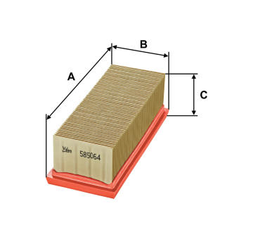 Vzduchový filter VALEO 585064