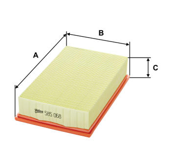 Vzduchový filter VALEO 585068