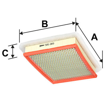 Vzduchový filter VALEO 585069
