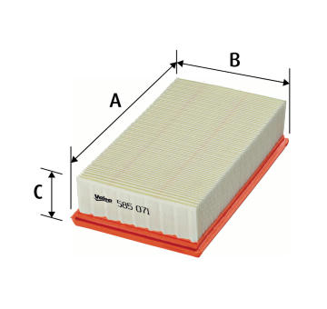 Vzduchový filtr VALEO 585071