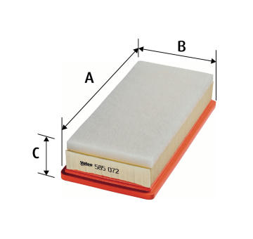 Vzduchový filtr VALEO 585072