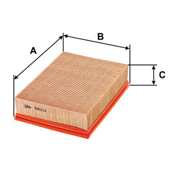 Vzduchový filter VALEO 585074