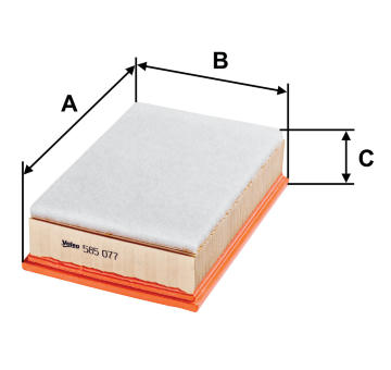 Vzduchový filter VALEO 585077