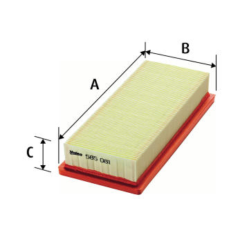 Vzduchový filtr VALEO 585081
