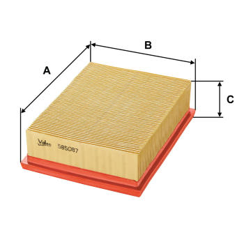 Vzduchový filter VALEO 585087