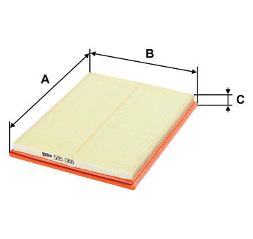 Vzduchový filter VALEO 585088