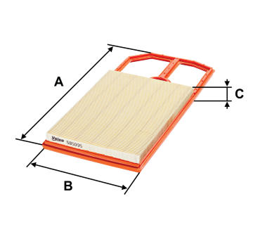 Vzduchový filter VALEO 585095
