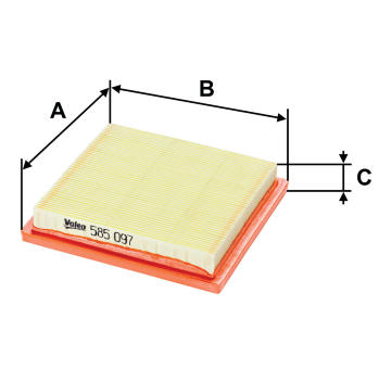Vzduchový filter VALEO 585097