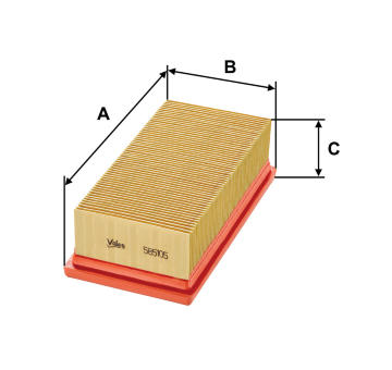 Vzduchový filter VALEO 585105