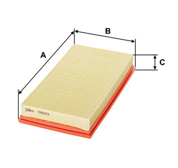 Vzduchový filter VALEO 585113