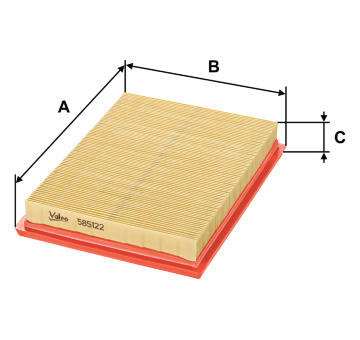 Vzduchový filter VALEO 585122