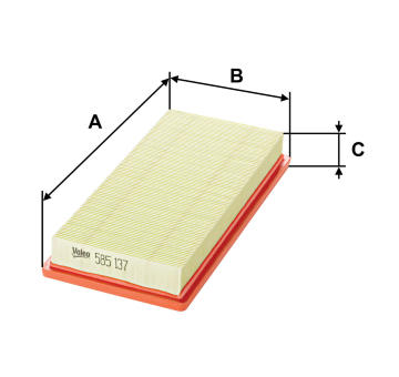 Vzduchový filter VALEO 585137