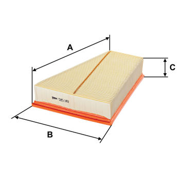 Vzduchový filter VALEO 585149