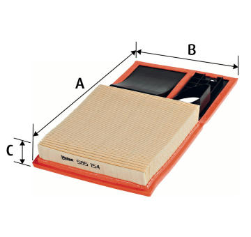 Vzduchový filter VALEO 585154