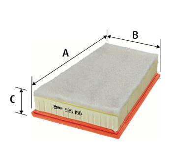 Vzduchový filtr VALEO 585156