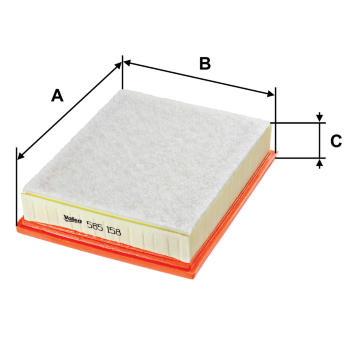 Vzduchový filtr VALEO 585158