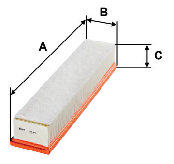 Vzduchový filter VALEO 585180