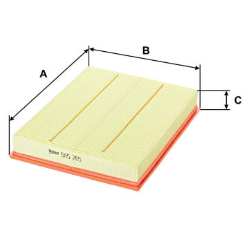Vzduchový filter VALEO 585265