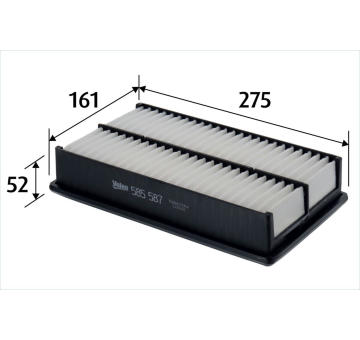Vzduchový filtr VALEO 585587