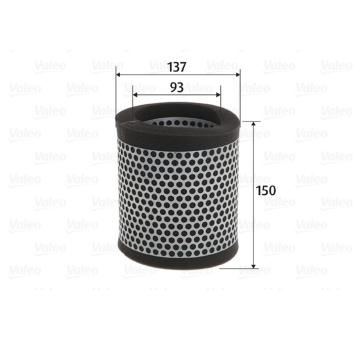 Vzduchový filtr VALEO 585767