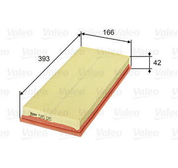 Vzduchový filter VALEO 585120