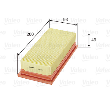 Vzduchový filter VALEO 585131